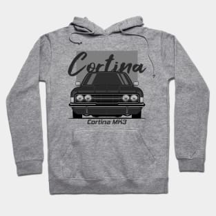 Front Black Cortina MK3 Classic Hoodie